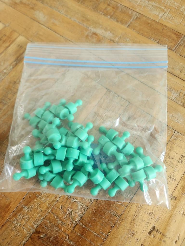 50 magneet pionnen magnetische pushpins magneetjes magneten, Ophalen of Verzenden