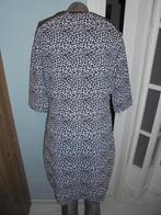 Maison Scotch prachtige jurk zwartwit dierenprint m/l, Maat 38/40 (M), Zwart, Zo goed als nieuw, Maison Scotch