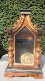 Biedemeier klokkenkast Junghans., Antiek en Kunst, Ophalen of Verzenden