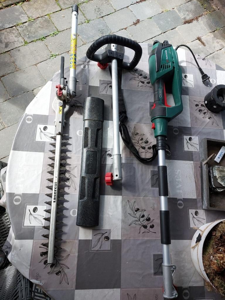 Parkside Verlengde Heggenschaar - Elektrisch, Ophalen, Gebruikt, Elektrisch, Parkside