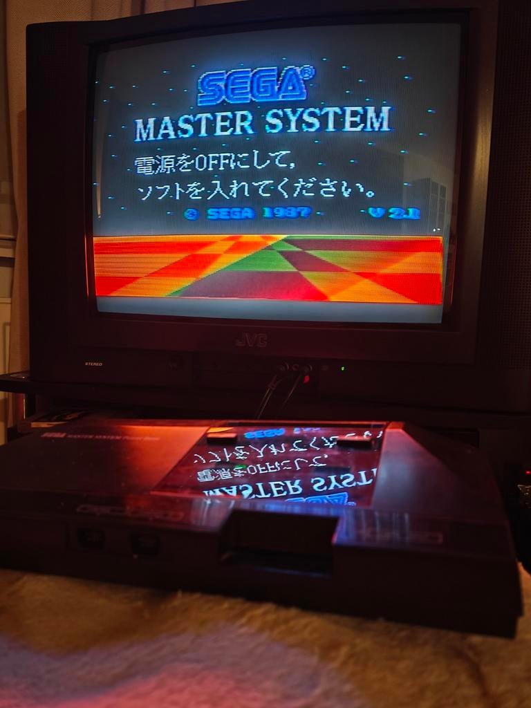 Custom Sega master system, Spelcomputers en Games, Spelcomputers | Overige, Ophalen of Verzenden