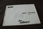SYM Super Fancy G5H scooter parts catalogue, Fietsen en Brommers, Handleidingen en Instructieboekjes, Ophalen of Verzenden, Gebruikt