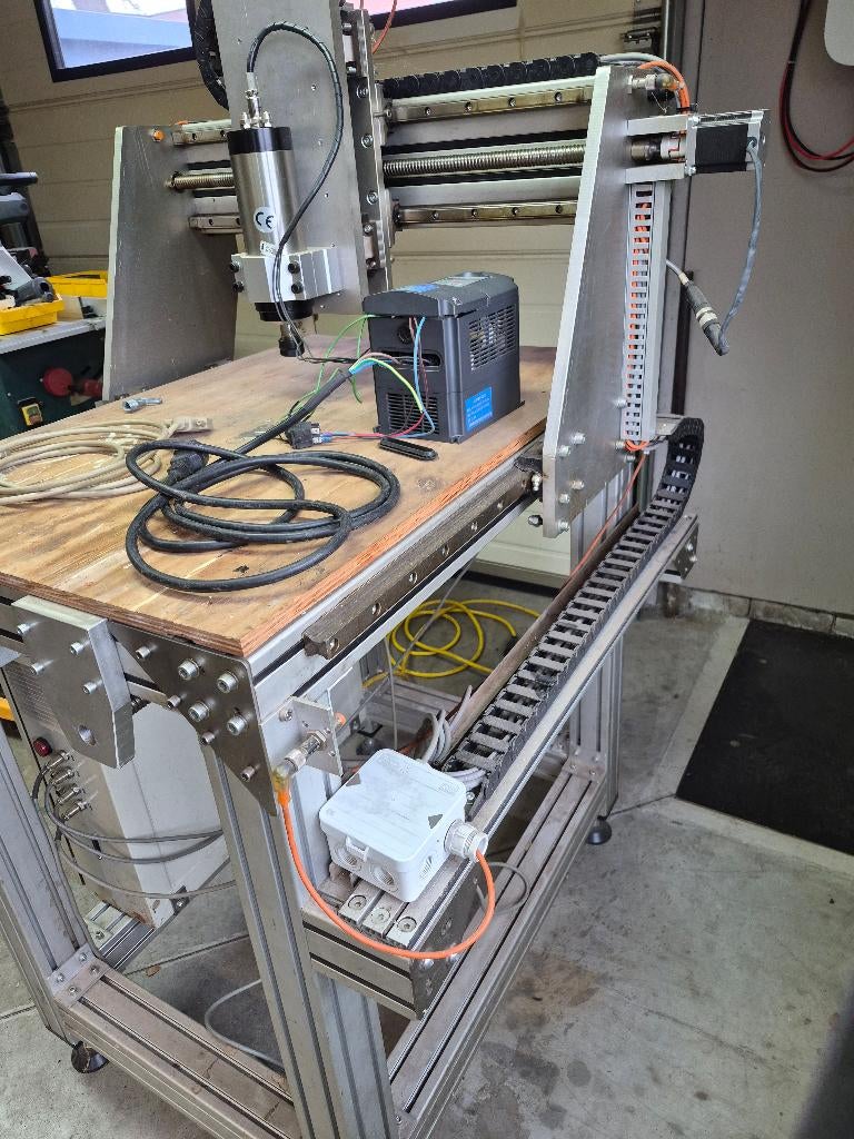 CNC freesmachine, Doe-het-zelf en Verbouw, Gereedschap | Freesmachines, Ophalen, Gebruikt, Elektrisch, Overige soorten