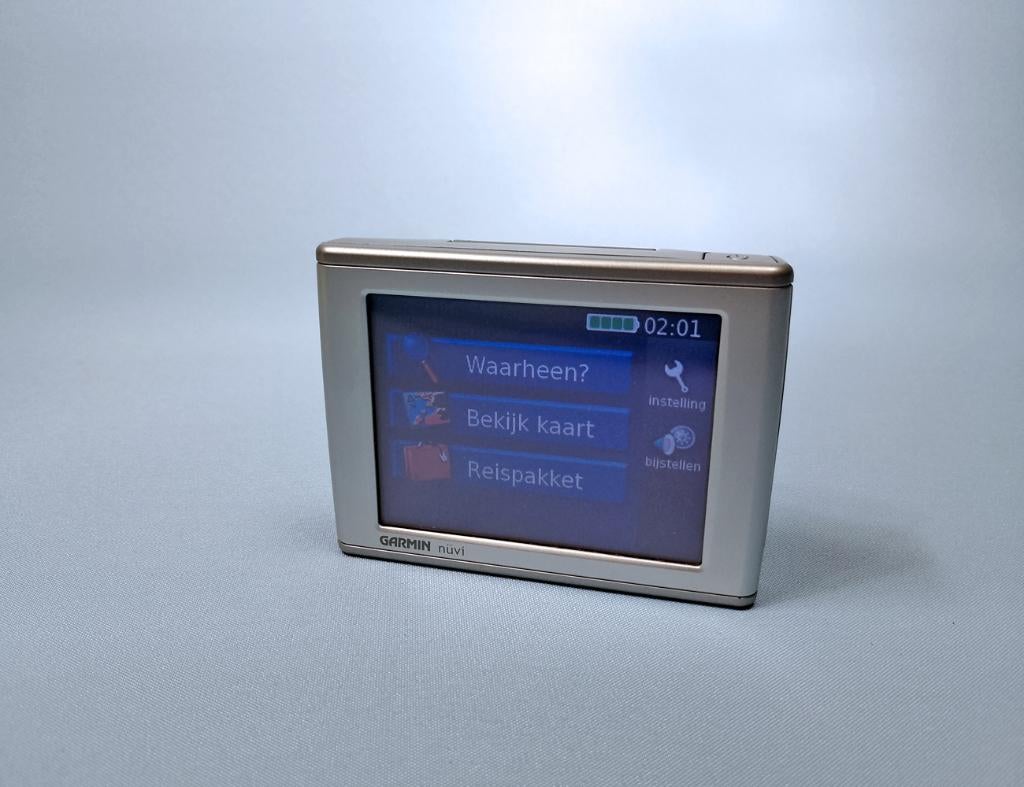 Garmin Nüvi 350 Navigatie, Ophalen, Gebruikt