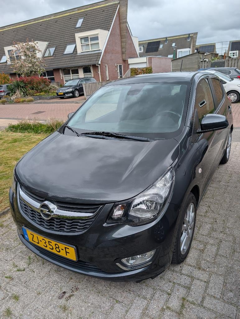 Opel Karl 1.0 Ecoflex Innovation 75pk 2019 Grijs, Auto's, Opel, Voorwielaandrijving, 839 kg, Origineel Nederlands, Handgeschakeld
