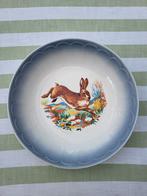 Grote Italiaanse Paasschaal met Haas Toen was geluk, Ophalen of Verzenden