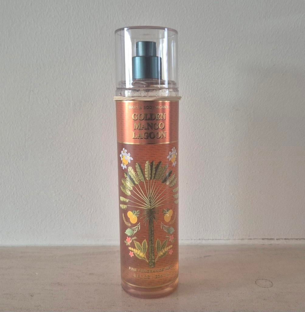 BBW Bath & Body Works bodymist | Golden Mango Lagoon | zgan, Ophalen, Zo goed als nieuw, Deodorant of Bodyspray