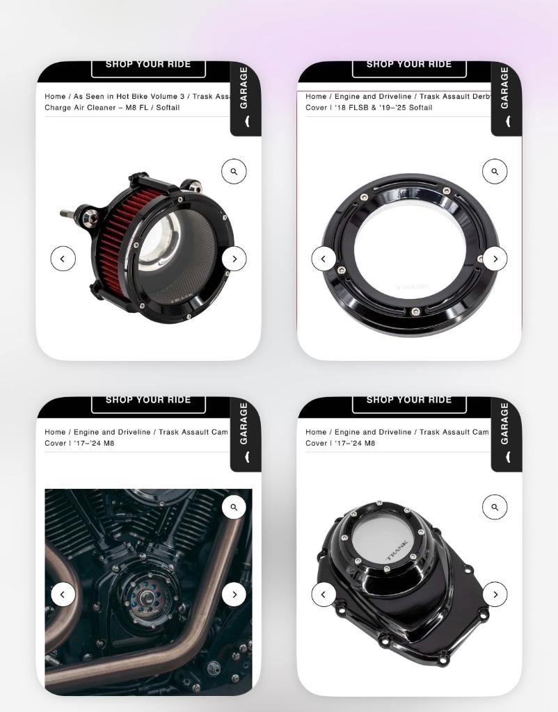 Trask onderdelen set harley davidson low rider st, Motoren, Ophalen of Verzenden, Nieuw