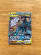 Reshiram & Zekrom GX Pokémon kaart, Ophalen of Verzenden, Zo goed als nieuw, Losse kaart, Foil