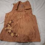 Bruin shirt top 38, Kleding | Dames, Tops, Maat 38/40 (M), Bruin, Verzenden, Zo goed als nieuw