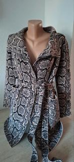 Bisou's Project tussenjas / gebreid vest slangenmotief S/M, Bisou's Project, Ophalen of Verzenden, Zo goed als nieuw, Maat 36 (S)