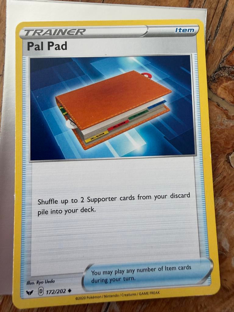Trainer Pal Pad 172/202, Ophalen of Verzenden, Nieuw, Losse kaart