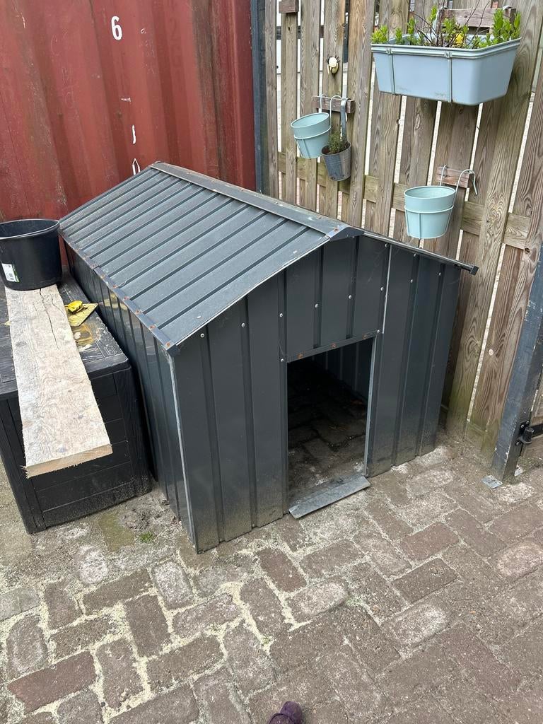 Hondenhok voor buiten, Ophalen, Gebruikt, 100 cm of meer, Hondenhok