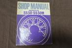 Honda SS50 SS50M 1972 moped shop manual werkplaatsboek, Ophalen of Verzenden, Gebruikt