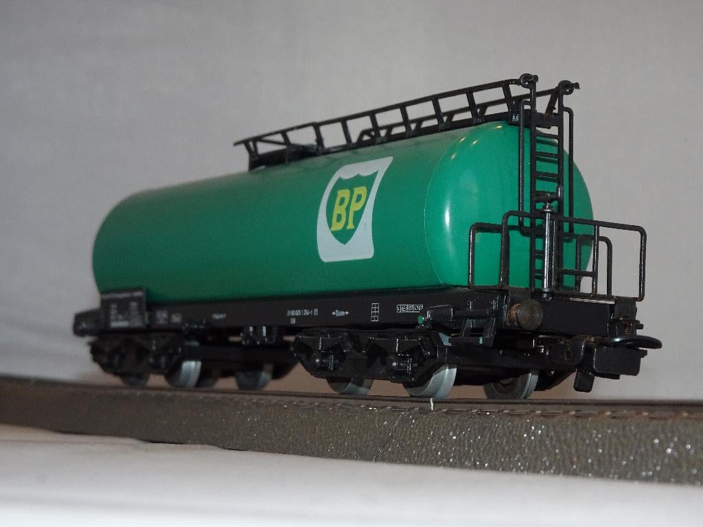 Marklin 4653 4 assige ketelwagon BP NIEUW in OVP (#948), Wisselstroom, Ophalen of Verzenden, Märklin, Nieuw