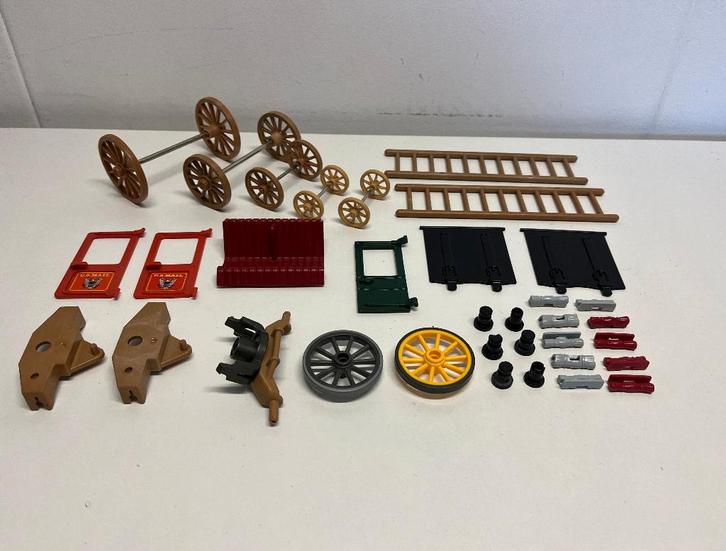 Western Onderdelen 140: Postkoets: 3245 3803 + US: 3037 5249, Kinderen en Baby's, Speelgoed | Playmobil, Gebruikt, Los playmobil