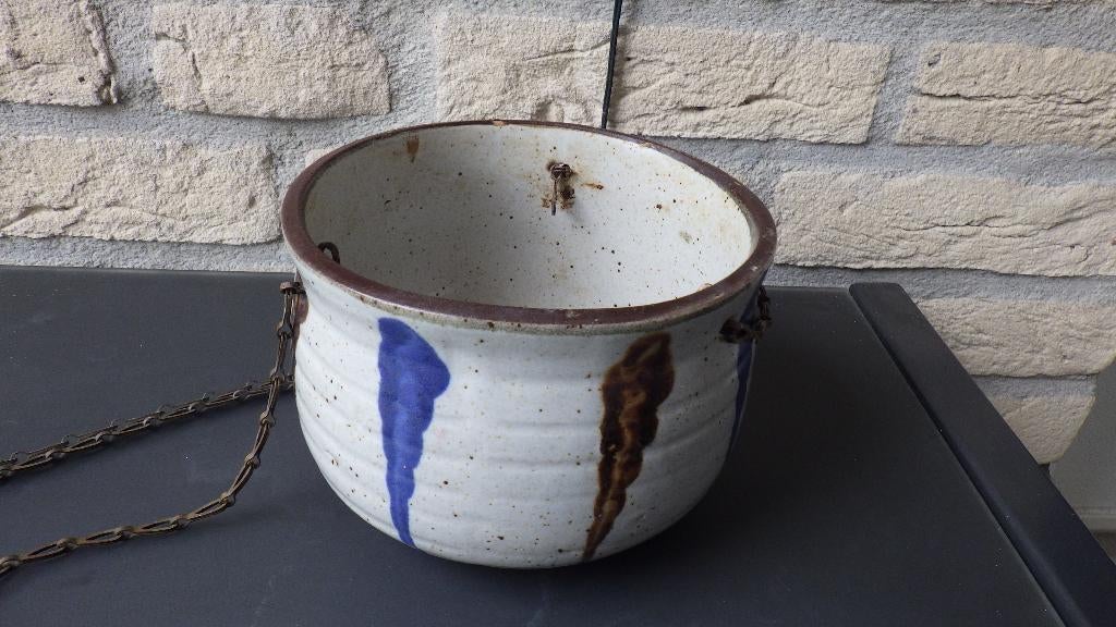 mooi retro hangpotje voor planten, Verzamelen, Retro, Ophalen of Verzenden, Overige typen