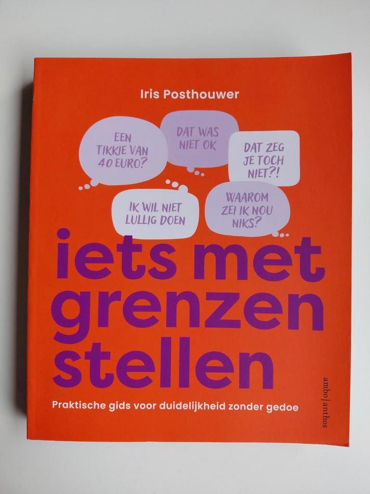 Iris Posthouwer - Iets met grenzen stellen, Boeken, Psychologie, Zo goed als nieuw, Ontwikkelingspsychologie, Ophalen of Verzenden