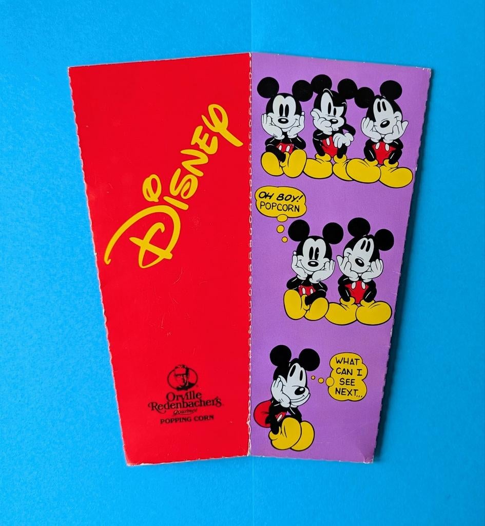 Disney World popcorn houder jaren 90 ongebruikt, Ophalen of Verzenden, Nieuw