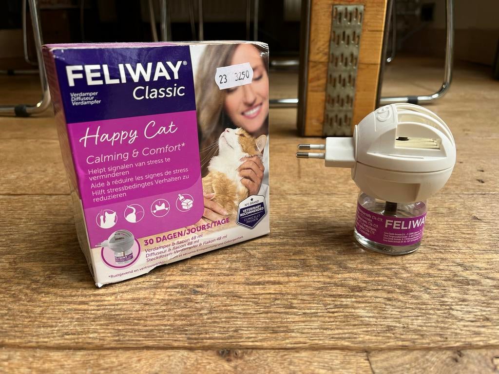 Feliway Classic verdamper incl. patroon, voor katten, Ophalen of Verzenden, Nieuw