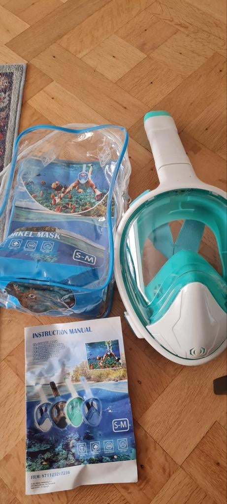 Snorkel maat S m, Ophalen of Verzenden, Nieuw