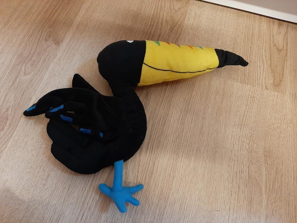 IKEA toekan knuffel sagoskatt 35 cm, Kinderen en Baby's, Speelgoed | Knuffels en Pluche, Ophalen of Verzenden