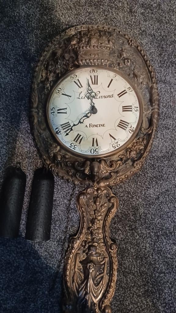 Comtoise klok (morbier), Antiek en Kunst, Antiek | Klokken, Ophalen of Verzenden