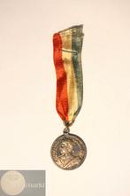 NL - Draagpenning 1898 - Inhuldiging Wilhelmina - Zeldzaam!, Postzegels en Munten, Penningen en Medailles, Ophalen of Verzenden