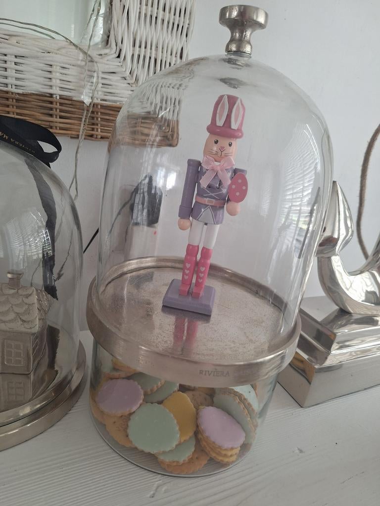 Riviera maison stolp twee delig, Ophalen of Verzenden, Zo goed als nieuw, Glas