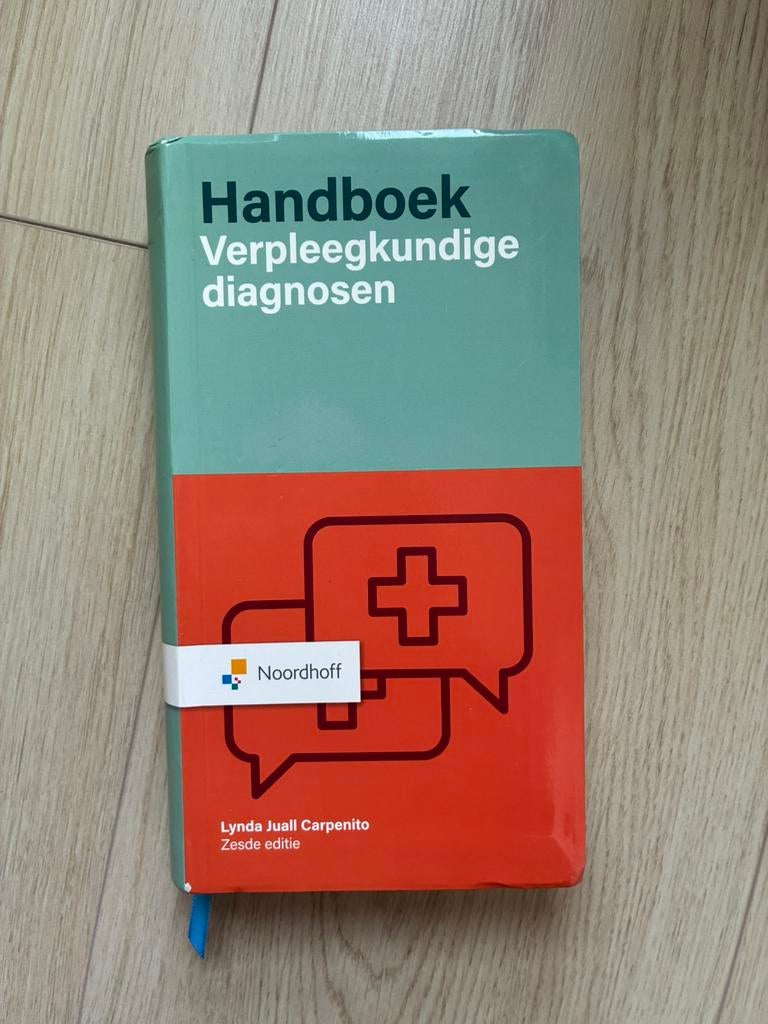 Lynda Juall Carpenito - Handboek Verpleegkundige diagnosen, Zo goed als nieuw, Lynda Juall Carpenito, Beta, HBO