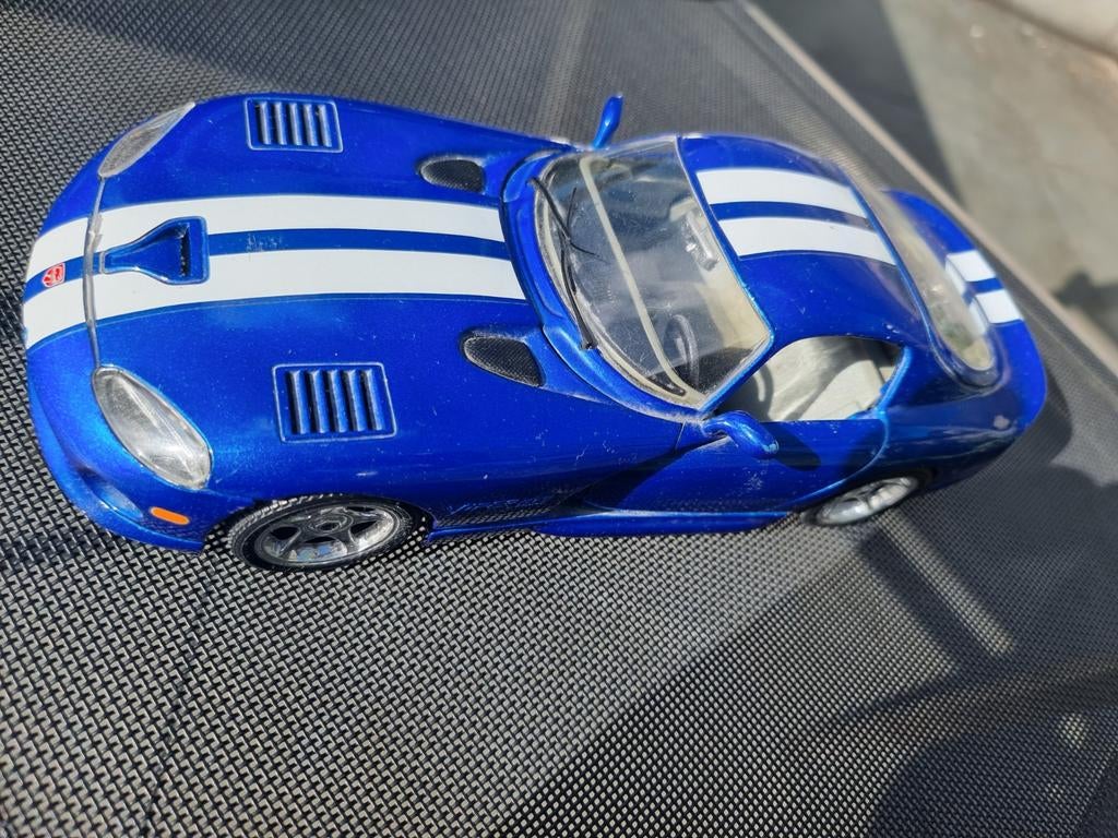 Dodge viper burago 1:18, Ophalen of Verzenden, Groter dan 1:32, Auto, Overige merken