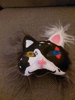 Therian masker zwart witte kat, Ophalen of Verzenden, Zo goed als nieuw, Overige typen