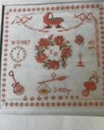 BORDUURPATROON PERMIN OF COPENHAGEN GEBOORTE, Hobby en Vrije tijd, Borduren en Borduurmachines, Verzenden, Gebruikt, Handborduren