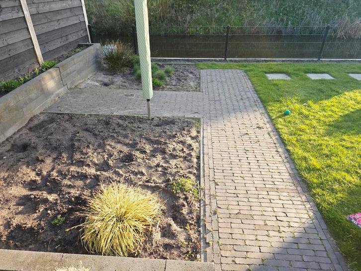 Gebruikte klinkers voor tuinpad, Tuin en Terras, Tegels en Klinkers, Gebruikt, Klinkers, Beton, Ophalen