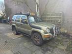 Jeep Cherokee 3.7 V6 AUT 2003 Groen, Automaat, 3700 cc, Beige, Leder en Stof