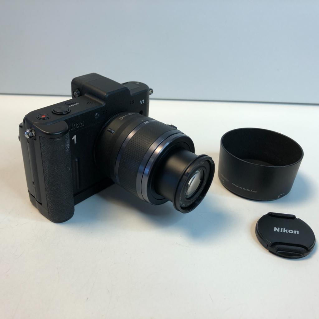 Nikon 1 V1 + 1 Nikkor 30-110 lens | Zeer nette staat!, Audio, Tv en Foto, Fotocamera's Digitaal, Nikon, Zo goed als nieuw, Support@nikon.com
