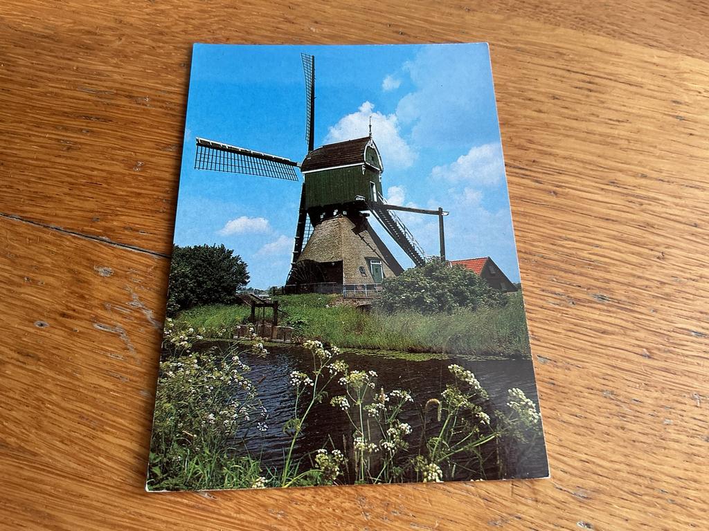 1168 molen Hoornaar, Verzamelen, Ansichtkaarten | Nederland, Ophalen of Verzenden