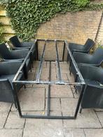 Frame voor een tafel, Tuin en Terras, Tuinsets en Loungesets, Ophalen, Gebruikt, Eettafel, 6 zitplaatsen