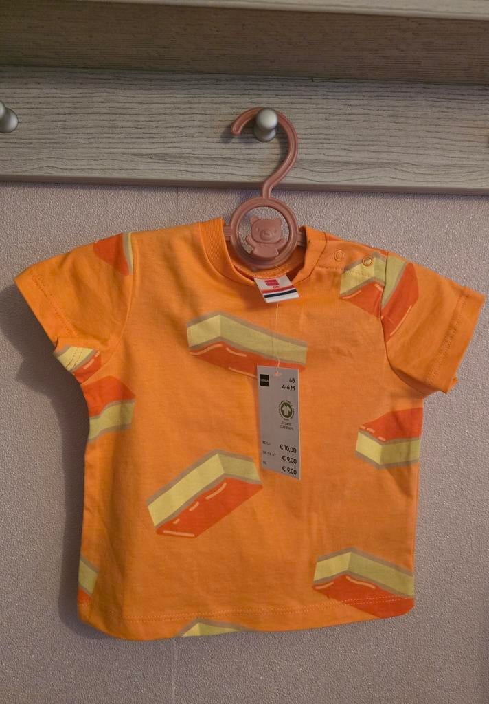 Hema baby Koningsdag shirt maat 68, Kinderen en Baby's, Babykleding | Maat 68, Ophalen of Verzenden