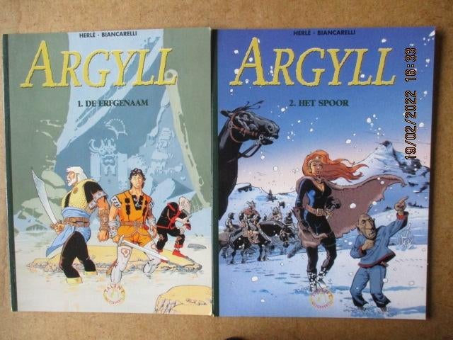 adv5644 argyll, Eén stripboek, Ophalen, Gelezen