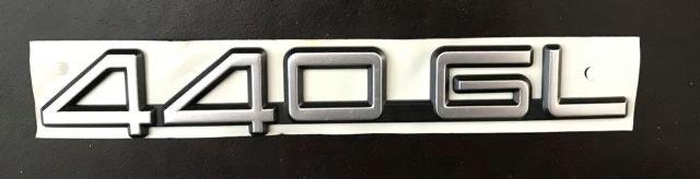 VOLVO 440 GL LETTERS   - oud logo  merk embleem  nieuw, Ophalen of Verzenden, Nieuw, Auto's