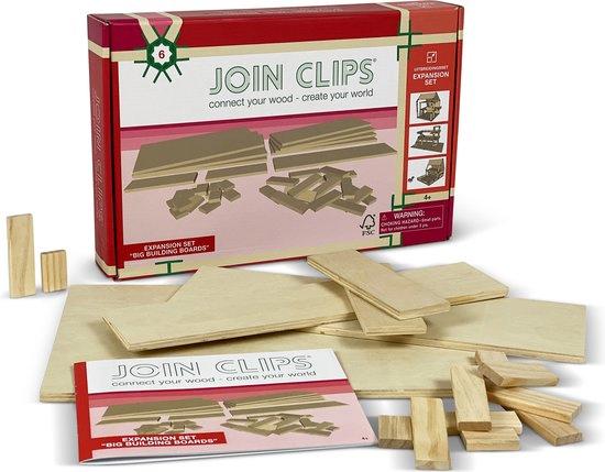 Join Clips : grote bouwplaten uitbreidingsset JCB, Ophalen of Verzenden, Nieuw, Overige merken