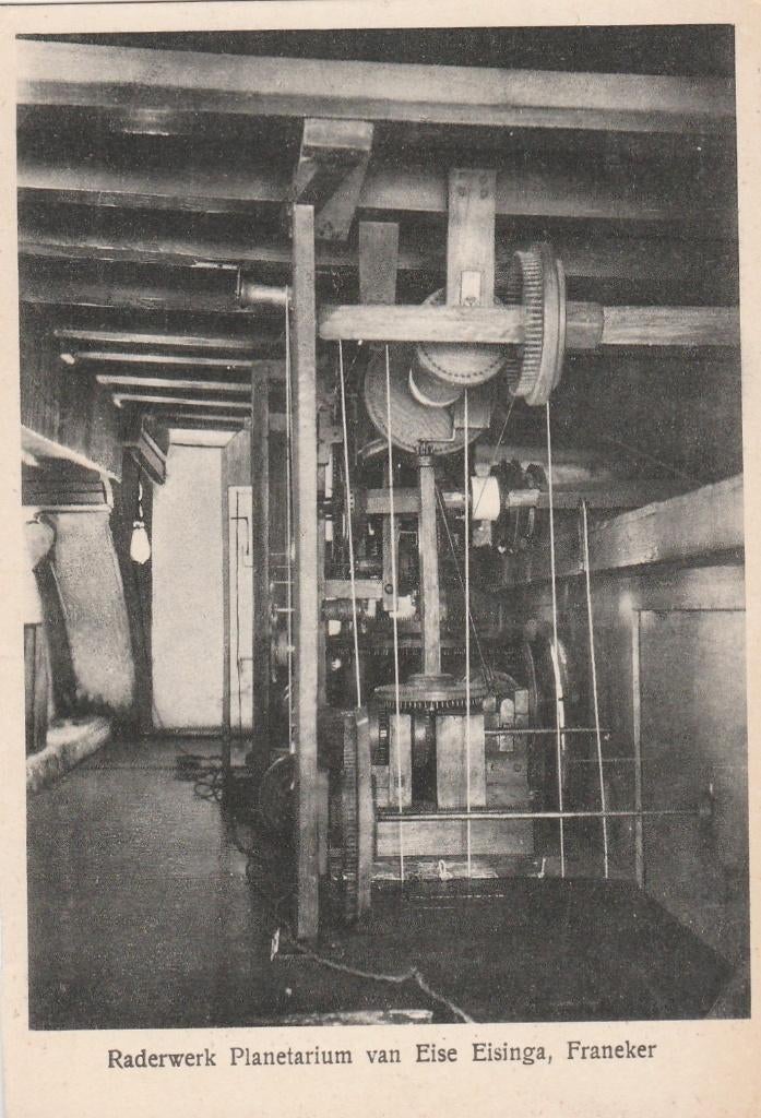 franeker- interieur planetarium, Ophalen of Verzenden, 1940 tot 1960, Friesland