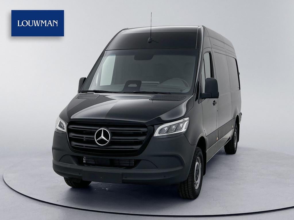 Mercedes-Benz Sprinter 317 1.9 CDI L2 Financial Lease Select, Automaat, 4 cilinders, Zwart, Bedrijf