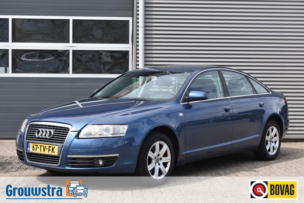 Audi A6 2.7 TDI PRO LINE / PDC / YOUNGTIMER / CLIMA, Auto's, Audi, 197 €/maand, 2698 cc, Blauw, Bedrijf