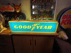Goodyear reclame lichtbak, Verzamelen, Merken en Reclamevoorwerpen, Ophalen, Gebruikt, Lichtbak of (neon) lamp