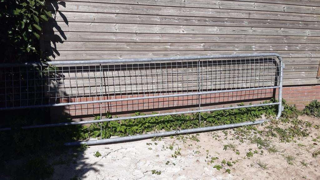 Landhek gegalvaniseerd, Weidegang, 4 paarden of pony's of meer