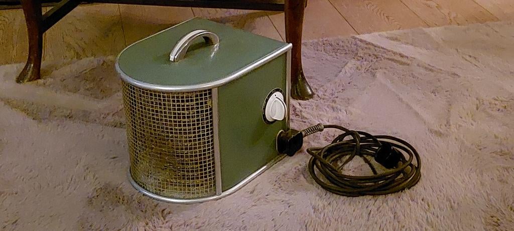 Vintage ventilator kacheltje, Huis en Inrichting, Kachels, Ophalen of Verzenden, Elektrisch, Overige soorten