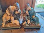 Set brocante religieuze gipsen beelden, Ophalen