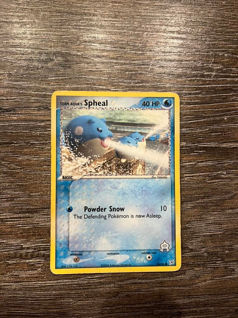 Team Aqua’s Spheal MA 56/95, Ophalen of Verzenden, Zo goed als nieuw, Meerdere kaarten